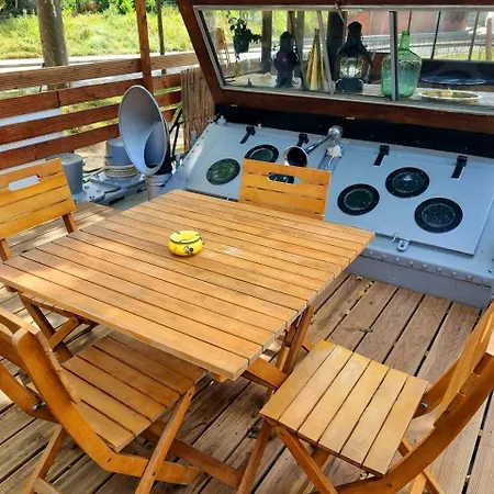 Peniche De Charme Avec Jacuzzi Sur Canal Du Midi تولوز