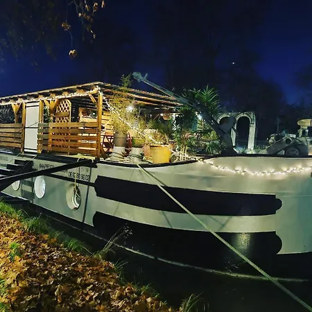 Peniche De Charme Avec Jacuzzi Sur Canal Du Midi تولوز
