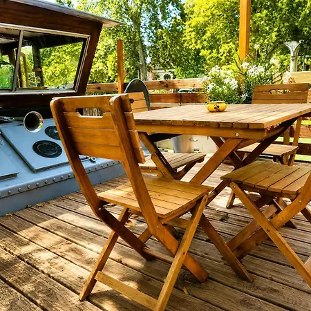 بوتيل Peniche De Charme Avec Jacuzzi Sur Canal Du Midi