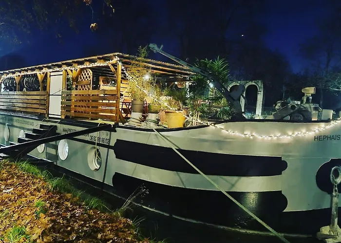 Peniche De Charme Avec Jacuzzi Sur Canal Du Midi Toulouse