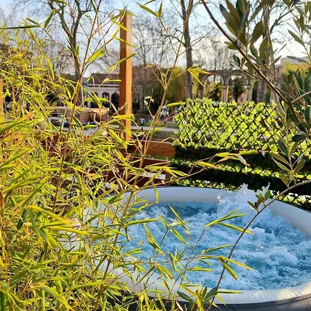 Peniche De Charme Avec Jacuzzi Sur Canal Du Midi Ботель *