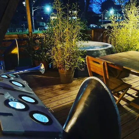 Peniche De Charme Avec Jacuzzi Sur Canal Du Midi Botel *